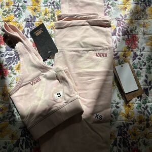 Vans Pink Sports Bra and Leggings Set